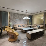 Cream Leather Sofa with Lace-Up Diamond-Stitched Sides and Dark Glossy Frame